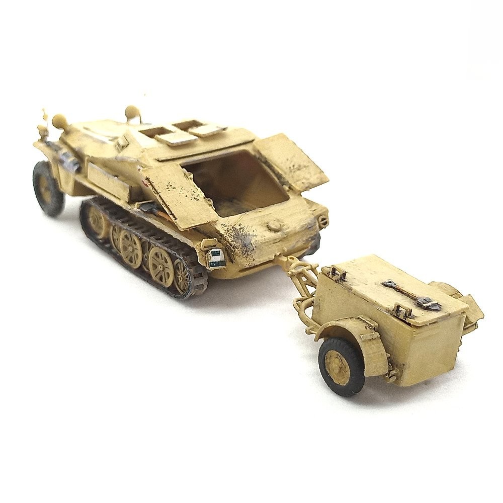 A complete collection of German Sd.Kfz 250 3D resin printed models ...