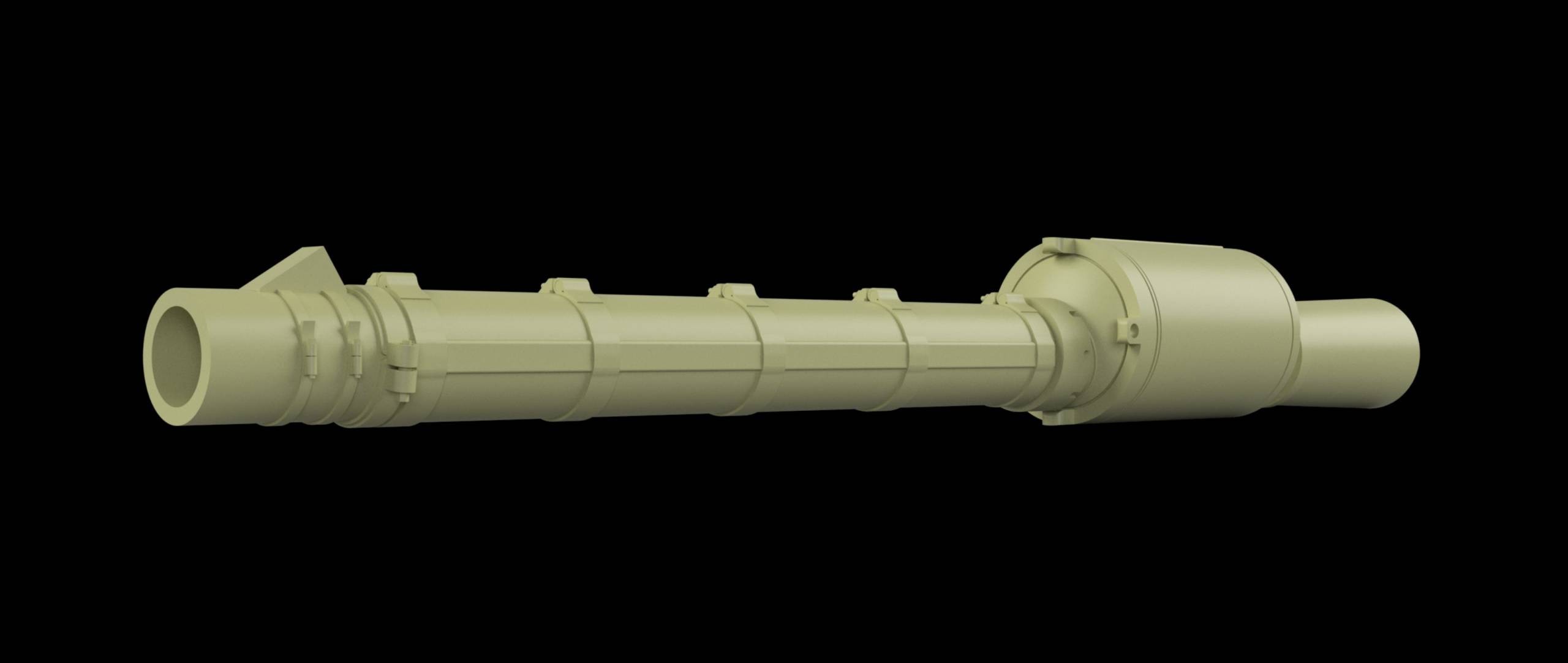GB35-107 IMI120 Gun barrel for “Merkava” Mk4