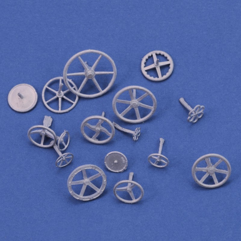 865 Handwheels set (1/48-1/35-1/32 scale)