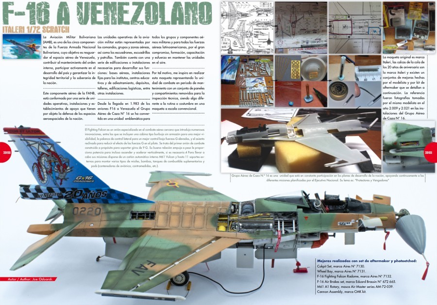 F-16 A Venezuelan, Joe Odoardi.