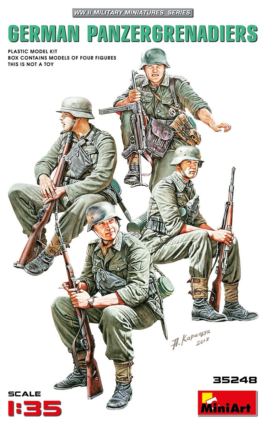 MiniArt 35384 1/35 German Soldiers Carrying 2 Ammo Boxes