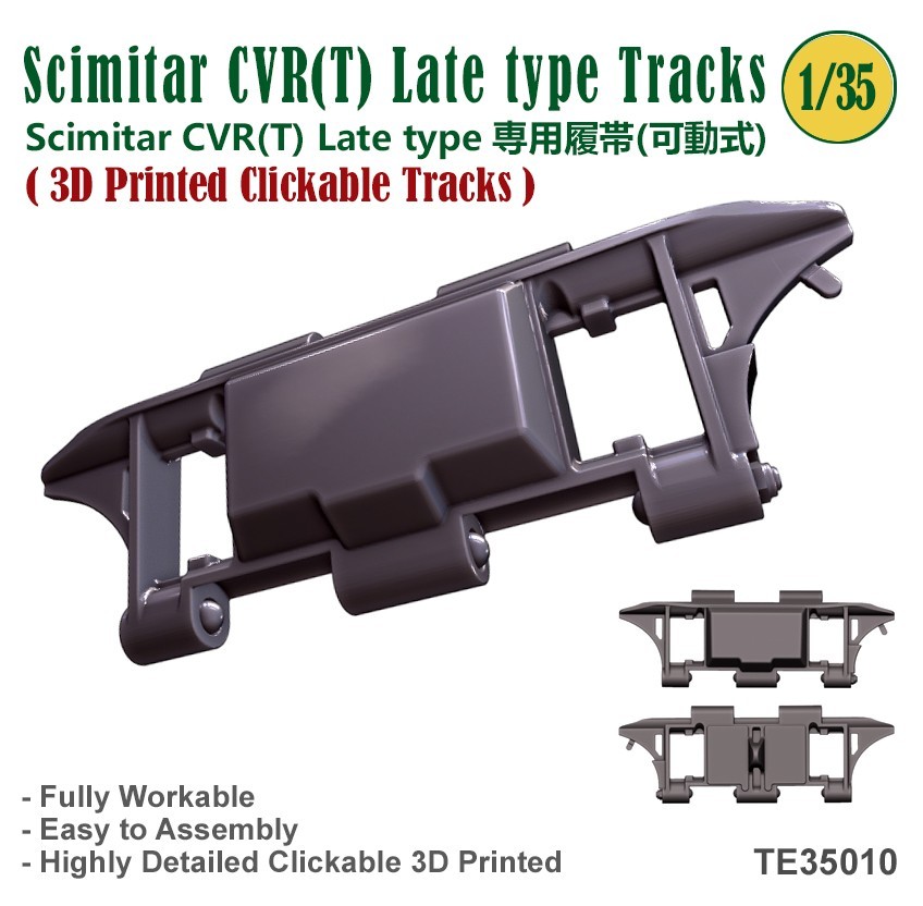 TE35010 Scimitar CVR(T) Late type Workable Track Links