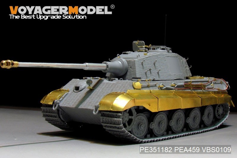 PEA459 WWII German Sd.Kfz. 182 King Tiger Schurzen (Dragon / Zvezda)