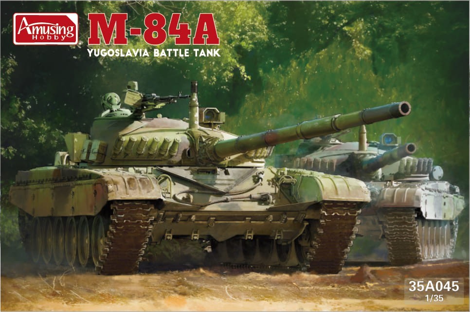35A045 - M-84A Yugoslavian Battle Tank