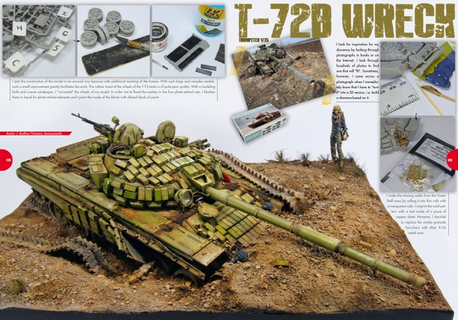 T-72 B Wreck. Tomasz Janiszewski