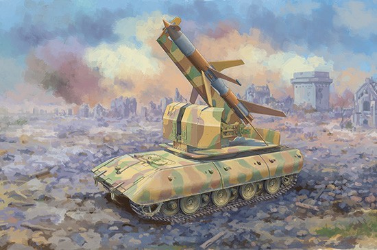 #09586   E-100 Anti-Aircraft Eank (equipped with "Rhine Daughter" I Rocket)  [1/35]