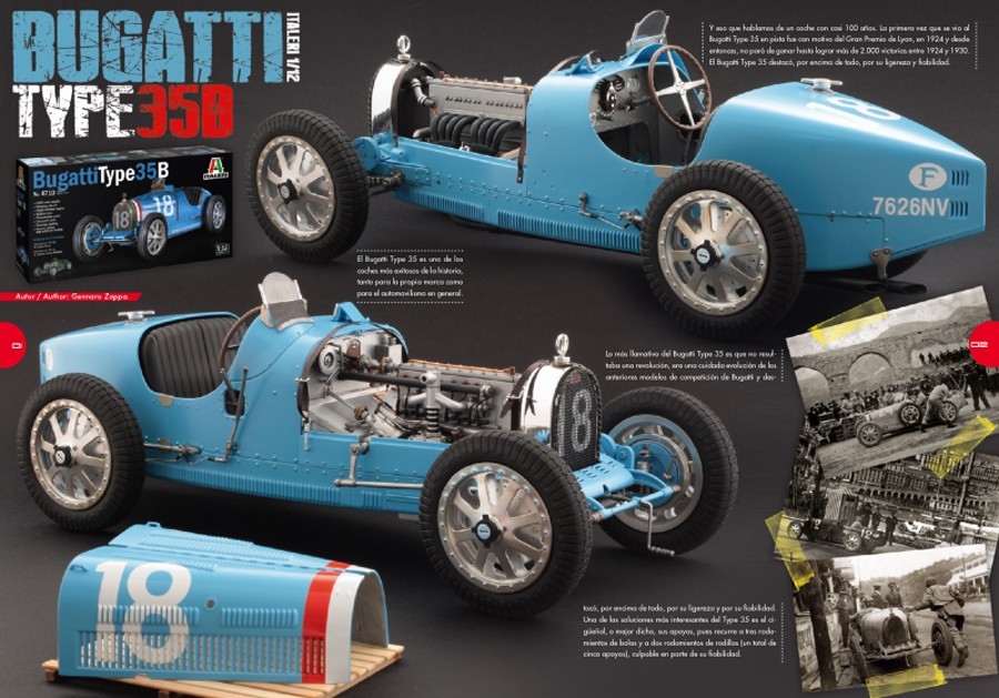 Bugatti Type 35B. Gennaro Zappa