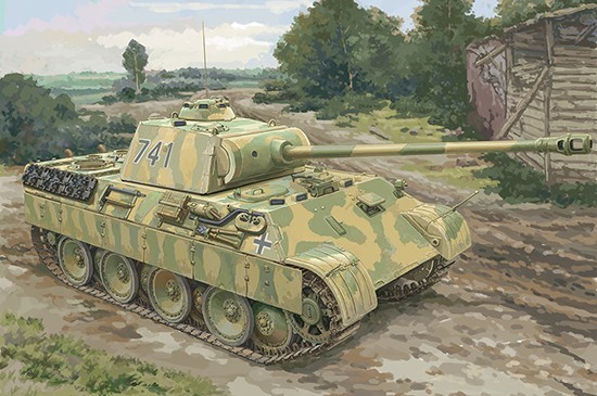 #84830 German Sd.Kfz.171 PzKpfw Ausf A (1/48)