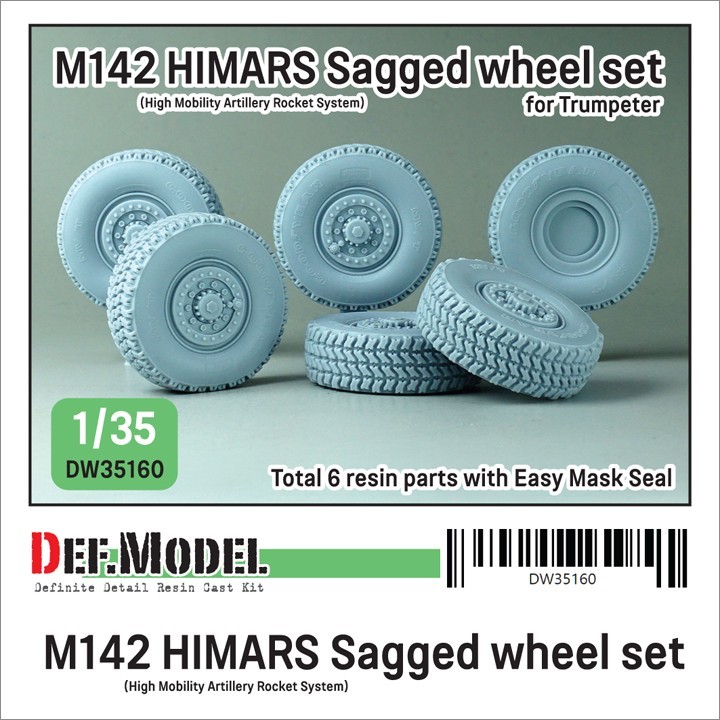 DW35160 US M142 HIMARS Sagged wheel set - New Tool