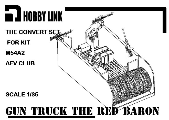 M54 Red Baron Gun Truck (conversion)