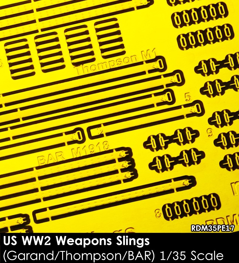 RDM35PE17 US WW2 Weapons Slings (M1 Garand, Thompson, BAR)