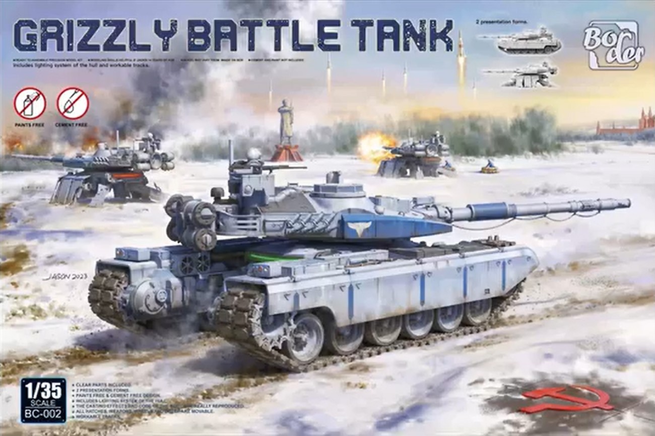 BC002 GRIZZLY  BATTLE TANK