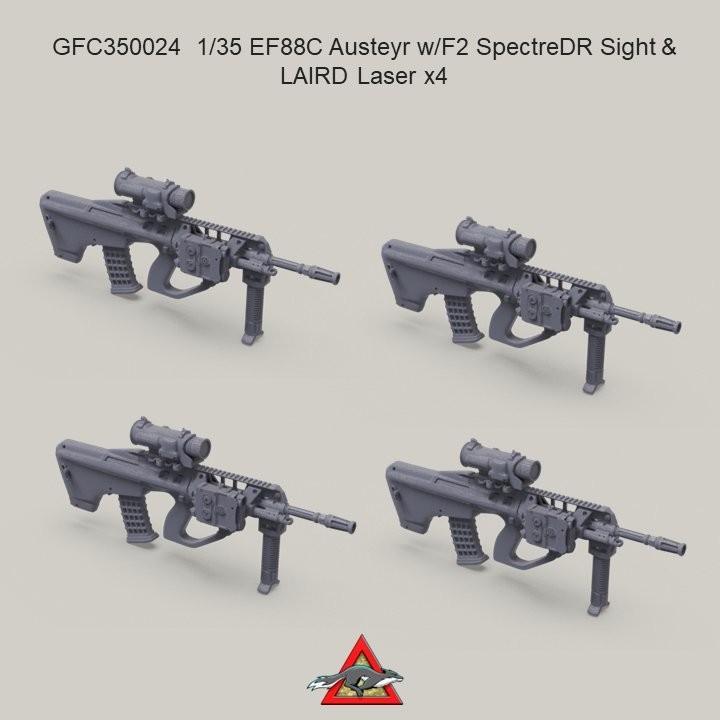 GFC350024 1/35 EF88C Austeyr w/F2 SpectreDR sight & LAIRD laser x4