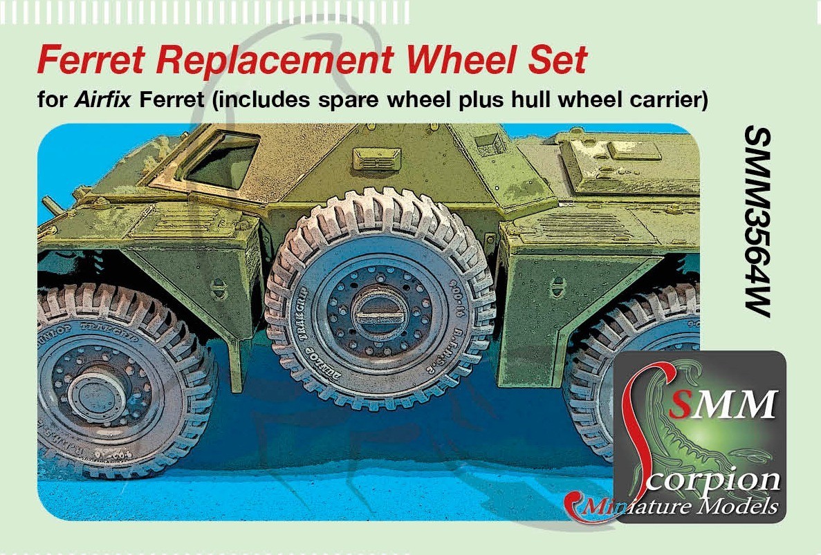SMM3564W Ferret Replacement Wheel Set