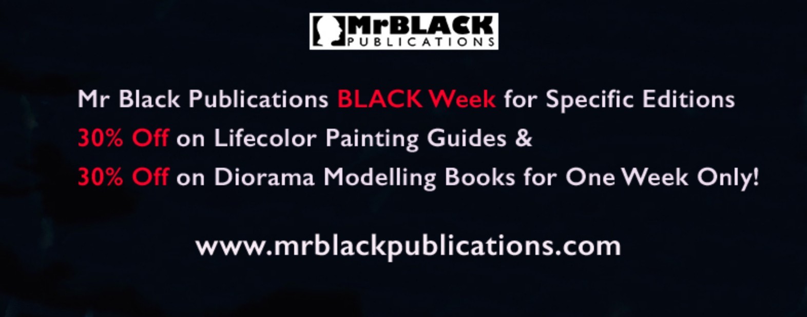 30% Off on Diorama Modelling and Lifecolor Painting Guides - Black Week