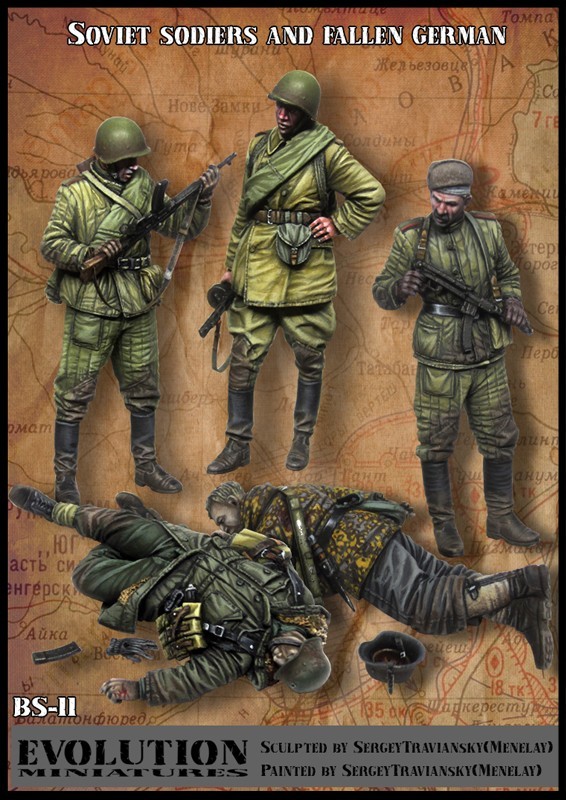 BS-11 - Soviet Soldiers and Fallen German