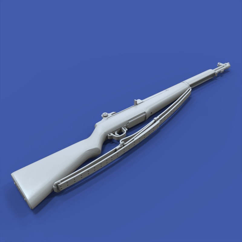 1022 M1 garand rifle (1/16 scale)