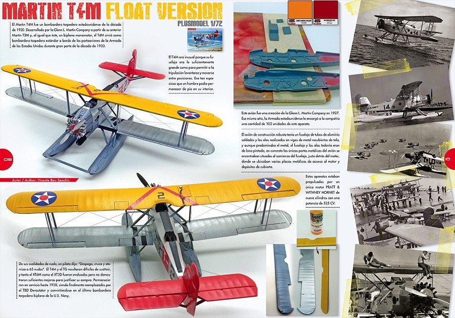 Martin T4M Float Version. Vicente Bau Sanchis.