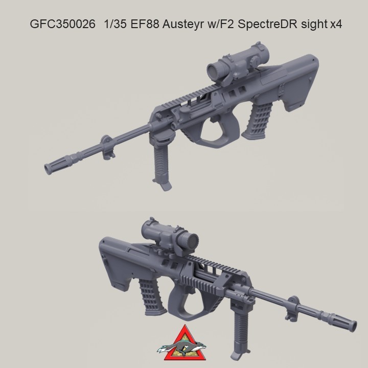 Grey Fox Concepts: EF88 Austeyr w/F2 SpectreDR sight | Armorama™