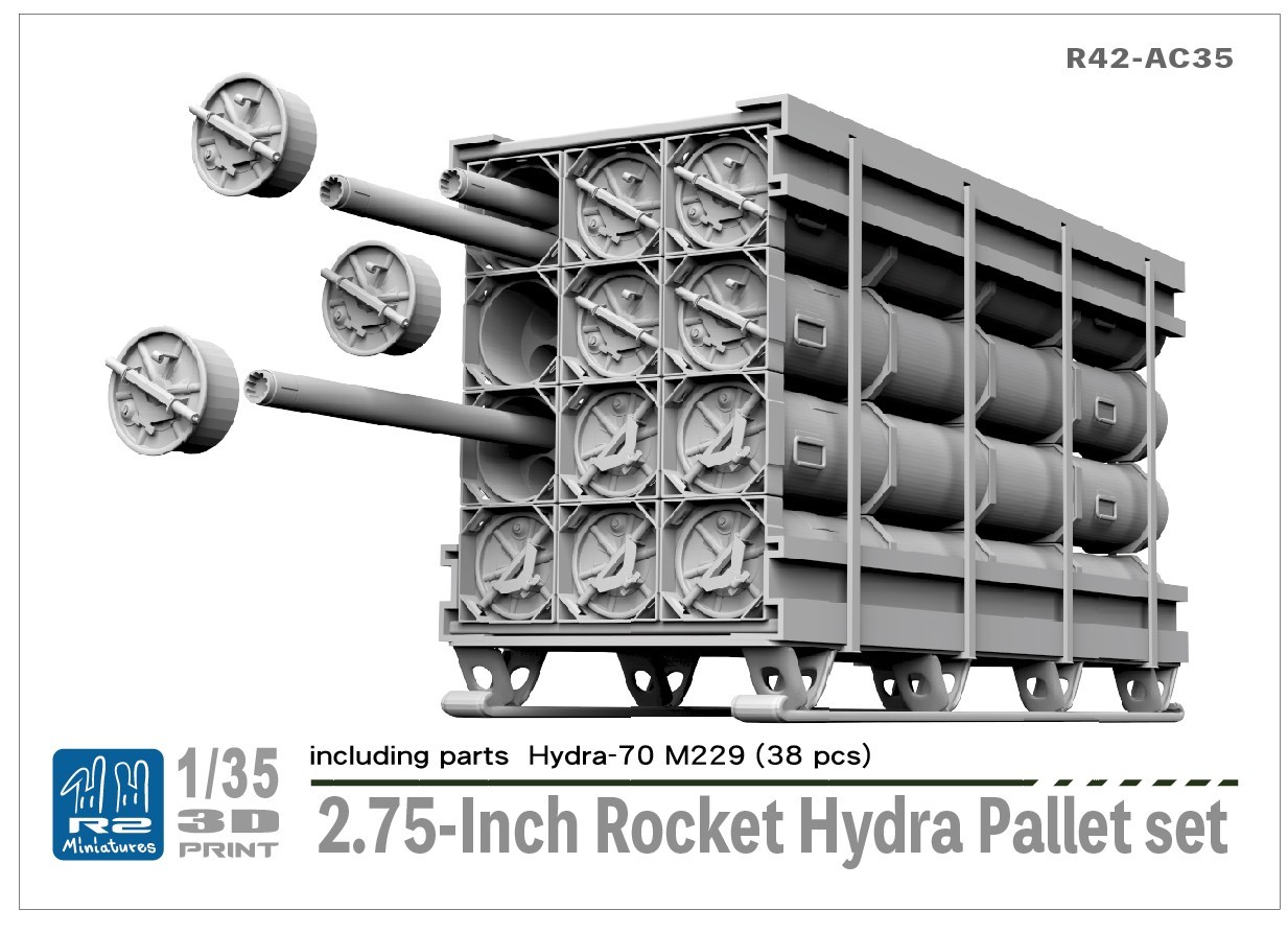 R42-AC35 2.75 inch Rocket Hydra Pallet set with Hydra-70