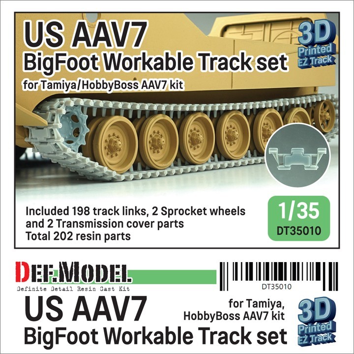 DT35010 US AAV7 BigFoot Workable Track set