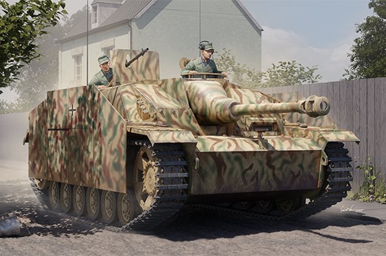 00946 German Type III Assault Gun G Type 1943 Mass Production Model