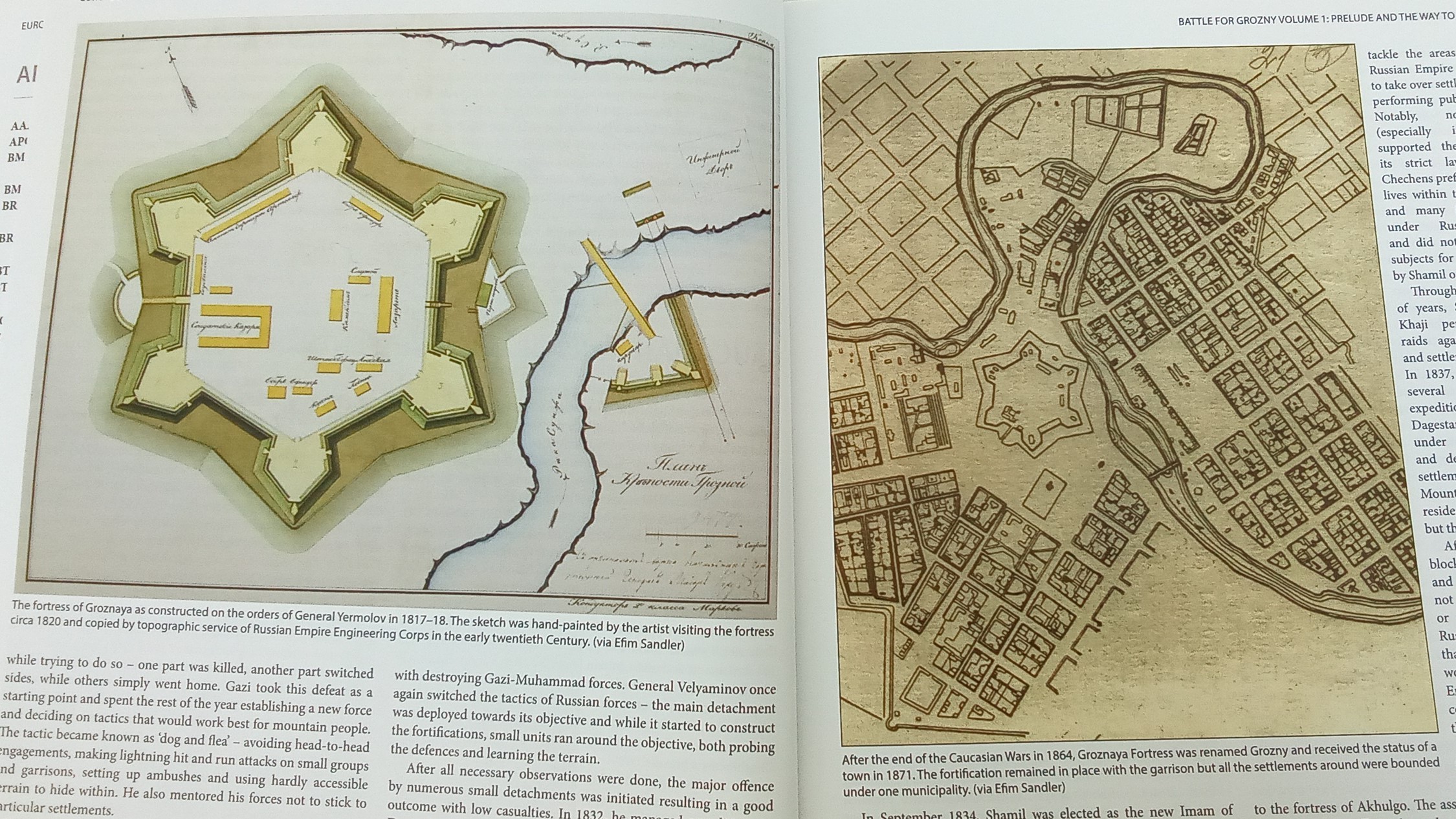 the settlement that would become Grozny