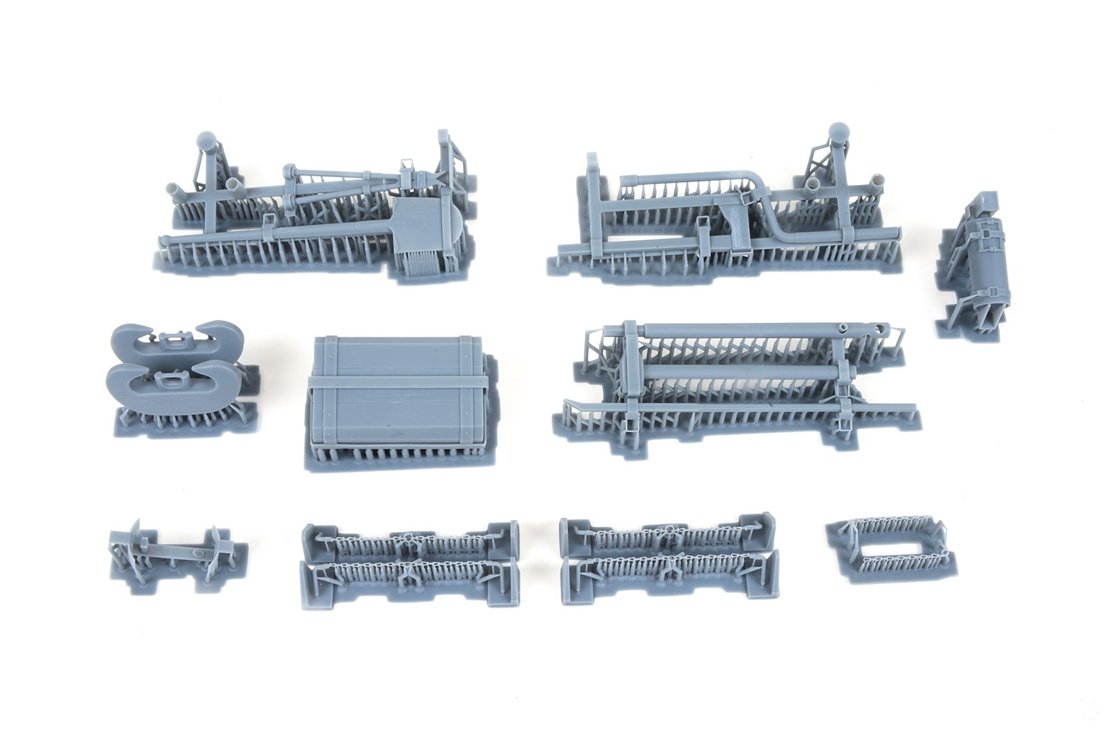 16174 PANTHER / JAGDPANTHER TOOL STOWAGE SET A, TOOL STOWAGE FRAMES WITH INTEGRAL TOOLS