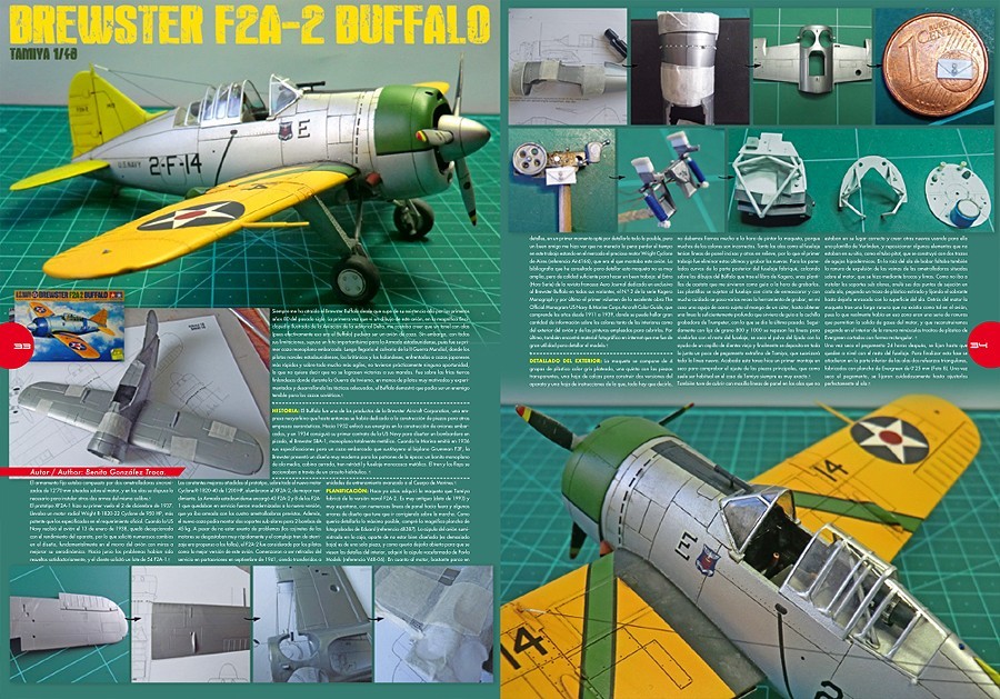 BREWSTER F2A-2 BUFFALO. Benito González Troca.