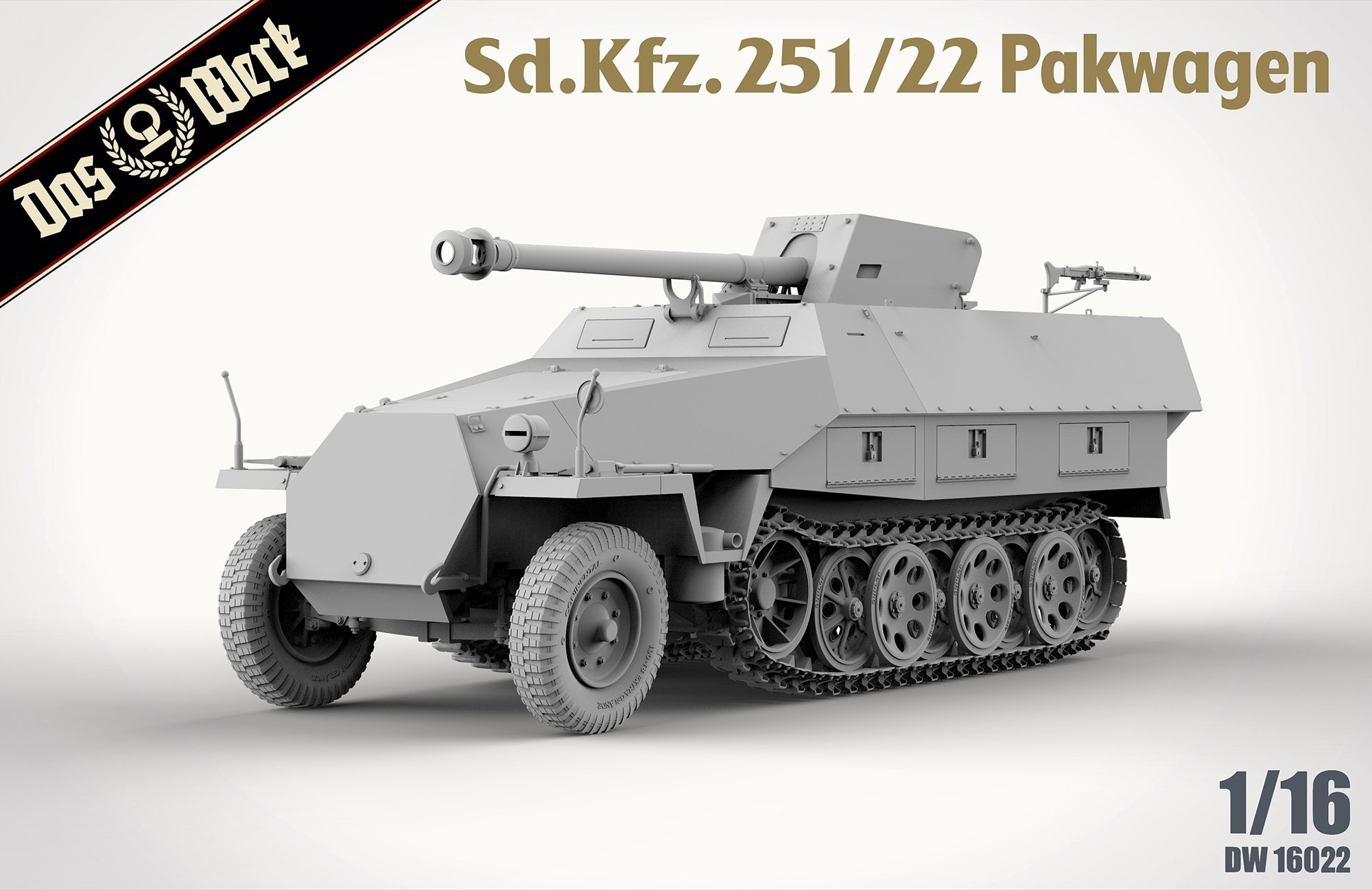 Das Werk: Sd.Kfz.251/22 Ausf.D Pakwagen | Armorama™