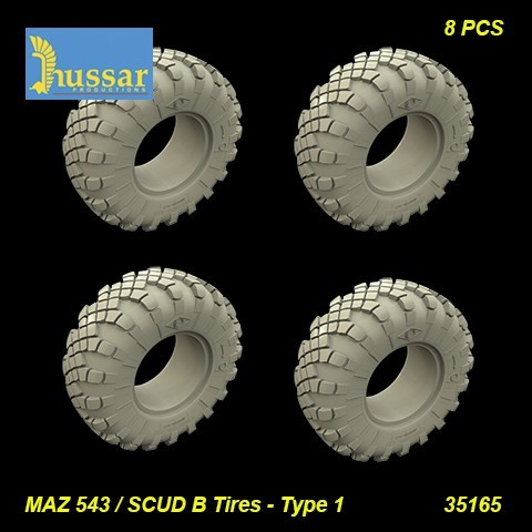 HSR 35165 - MAZ 543 / SCUD B Tires Type 1