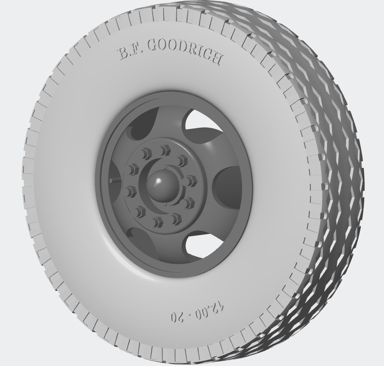 Resicast: Wheels for Diamond 980/981-M-20 and iltis | Armorama™