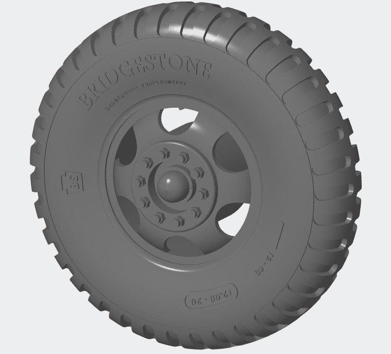 Resicast: Wheels for Diamond 980/981-M-20 and iltis | Armorama™