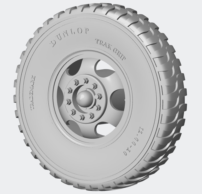 352.483  Front Wheels Diamond 980/981-M-20 « Dunlop » Set 2