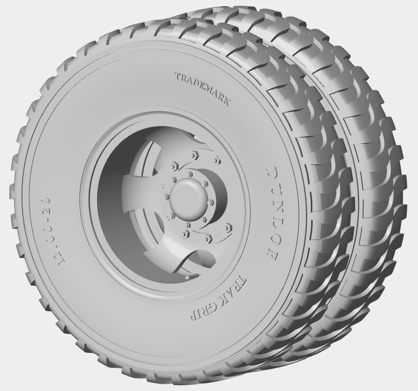 352.486  8 Wheels for Diamond 980/981-M-20 « Dunlop »