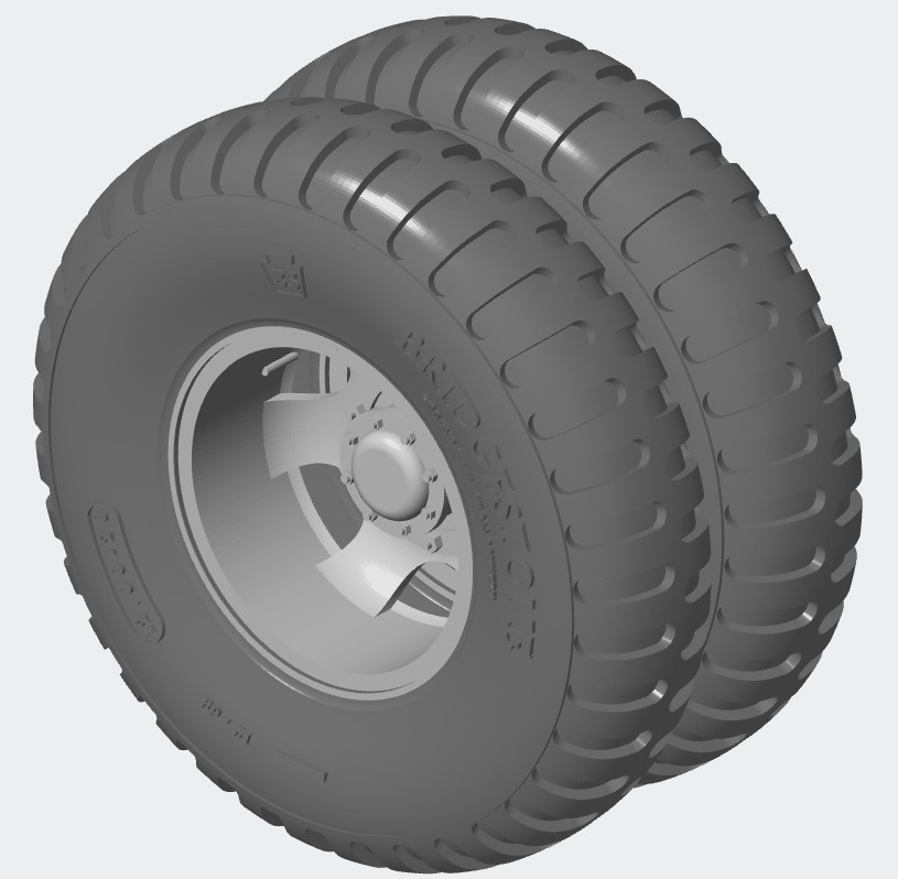 352.487  8 Wheels for Diamond 980/981-M-20 « Bridgestone »