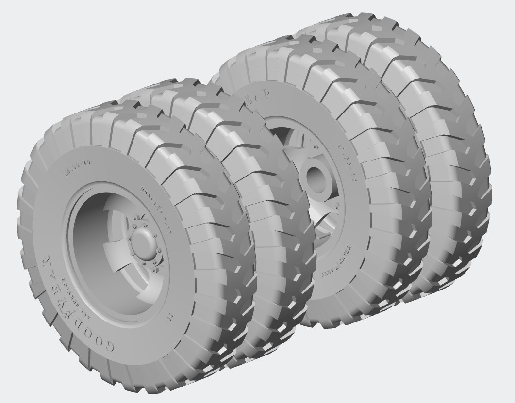 352.488  8 Wheels for Diamond 980/981-M-20 « Good Year »