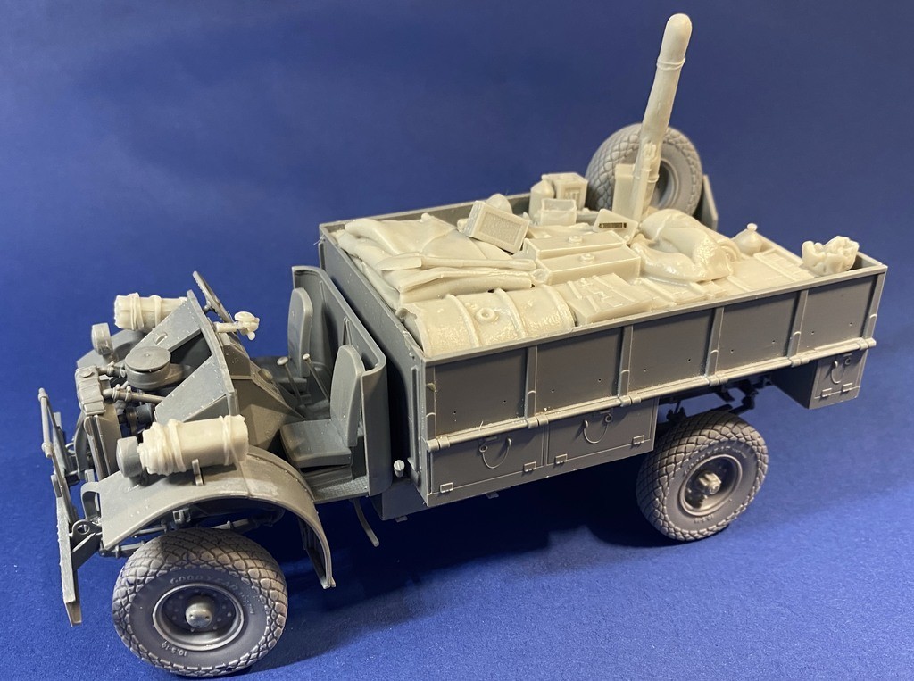 Stowage set n°1 for F30 LRDG "Flimsies"