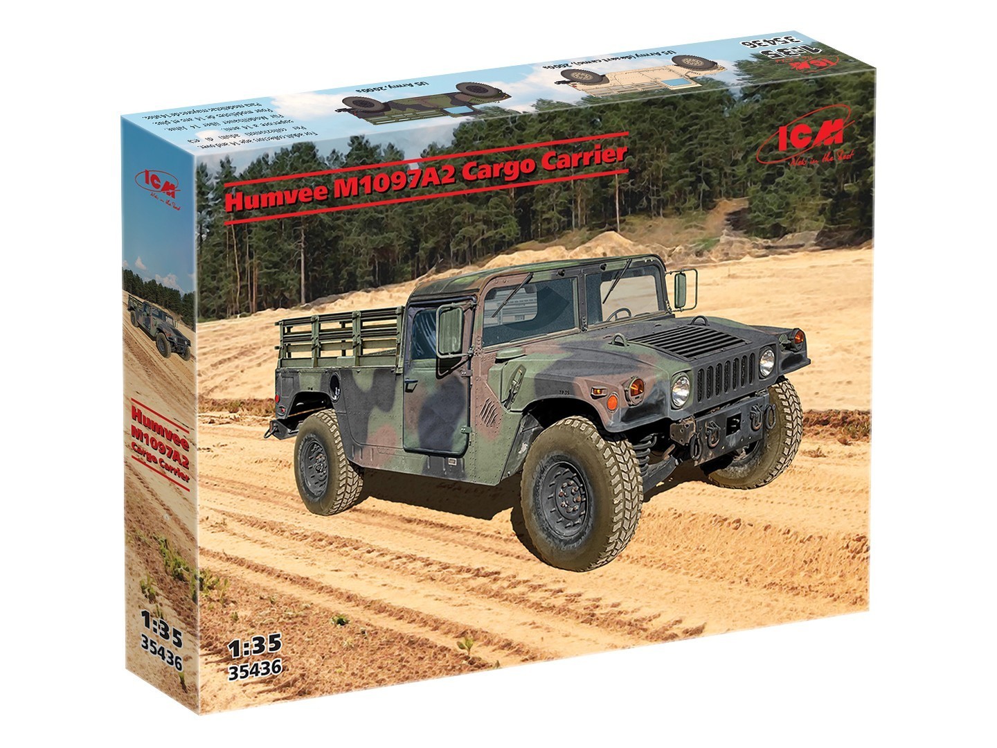 Cargo Carrier Humvee M1097A2