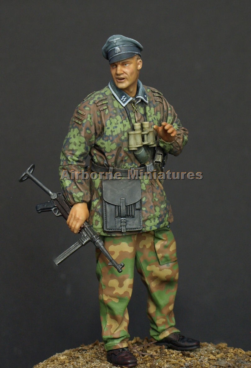 Waffen SS N.C.O.  in 1:9 .1:16 , 1:24 and 1:35 scale