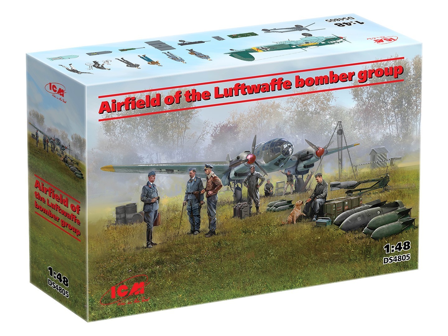 Airfield of the Luftwaffe bomber group