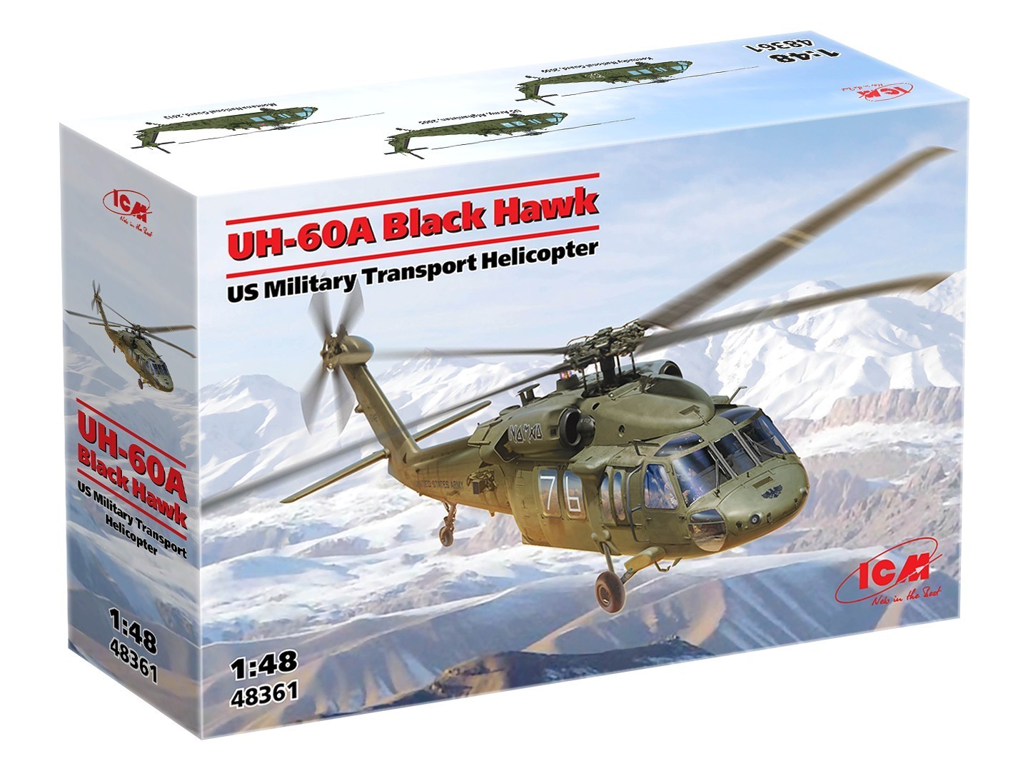 UH-60A Black Hawk US Military Transport Helicopter