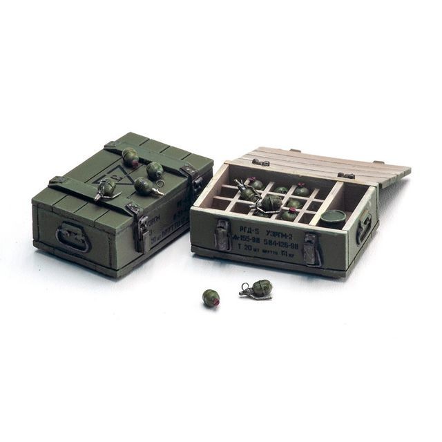 S-289 F1 Grenades and a Crate