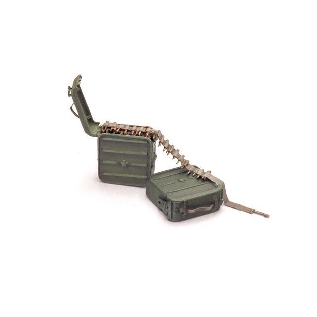 S-332 Cartridge boxes and belts of the Maxim machine gun, 1/35