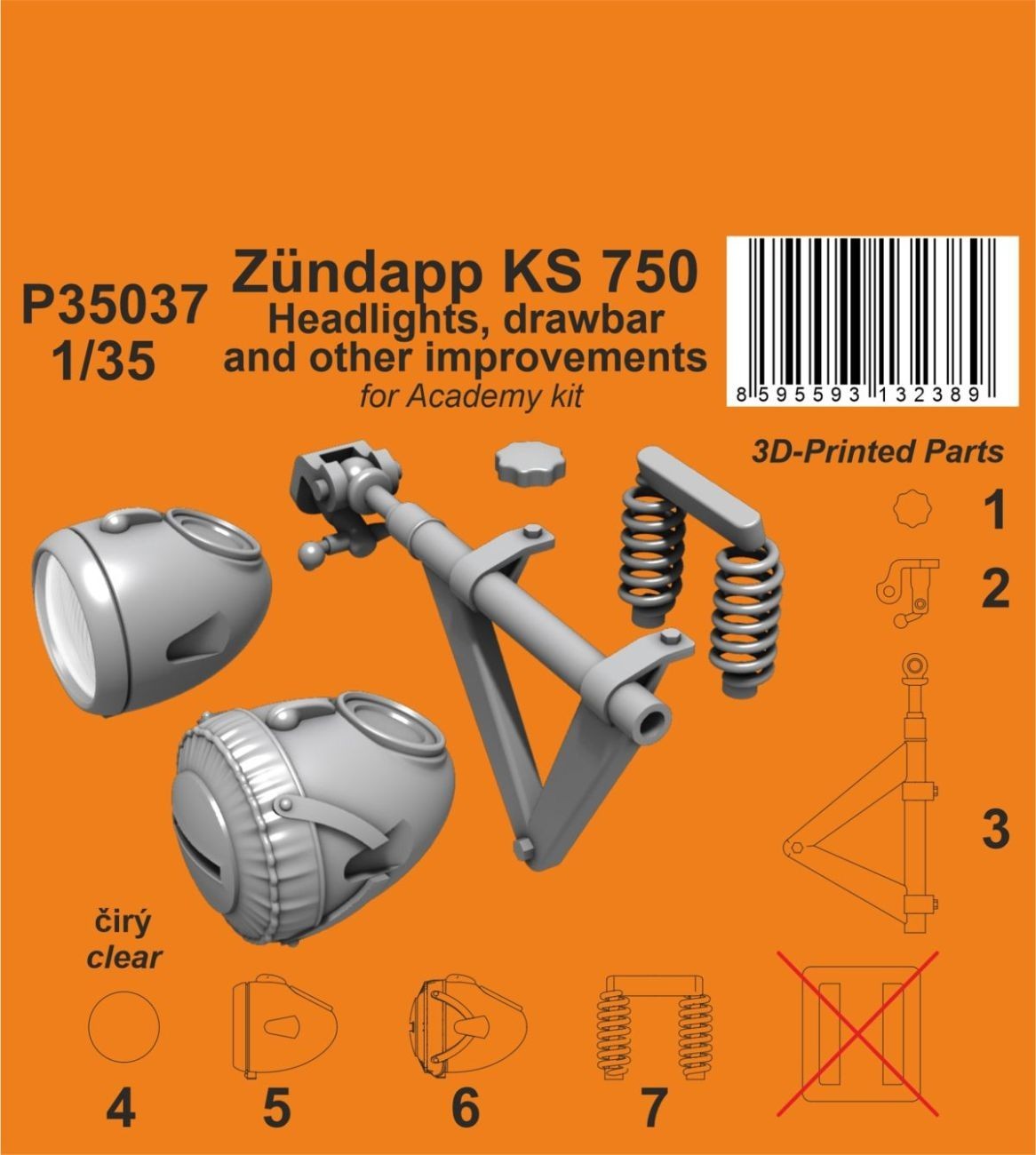 Zündapp KS 750 Headlights & More