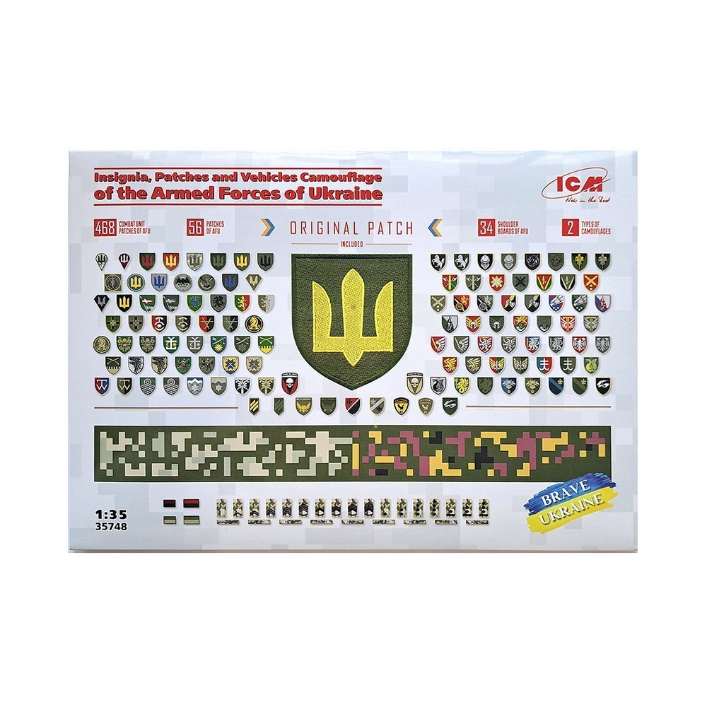 Insignia, Patches and Vehicles Camouflage of the Armed Forces of Ukraine