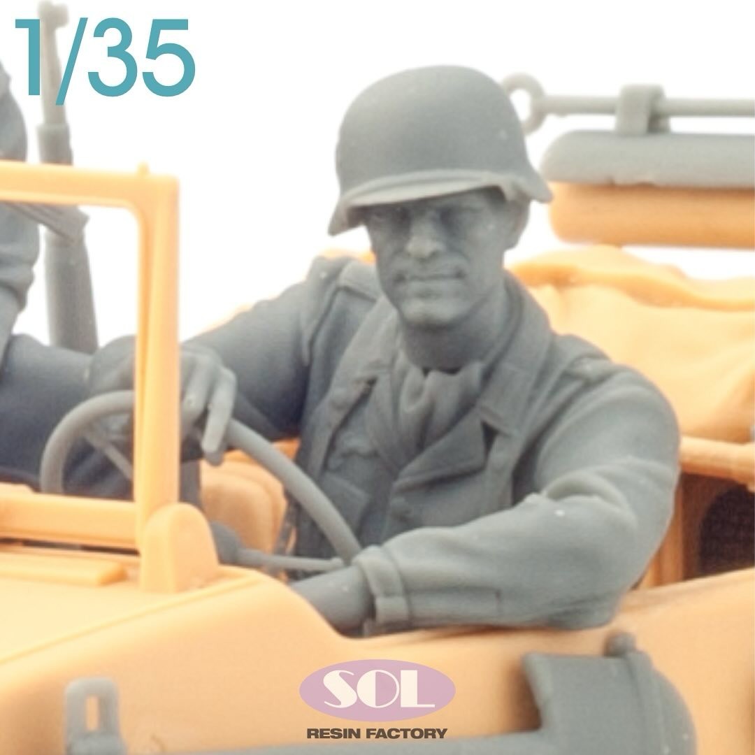 MM848 Driver for WWII German Schwimmwagen (3D printed kit)