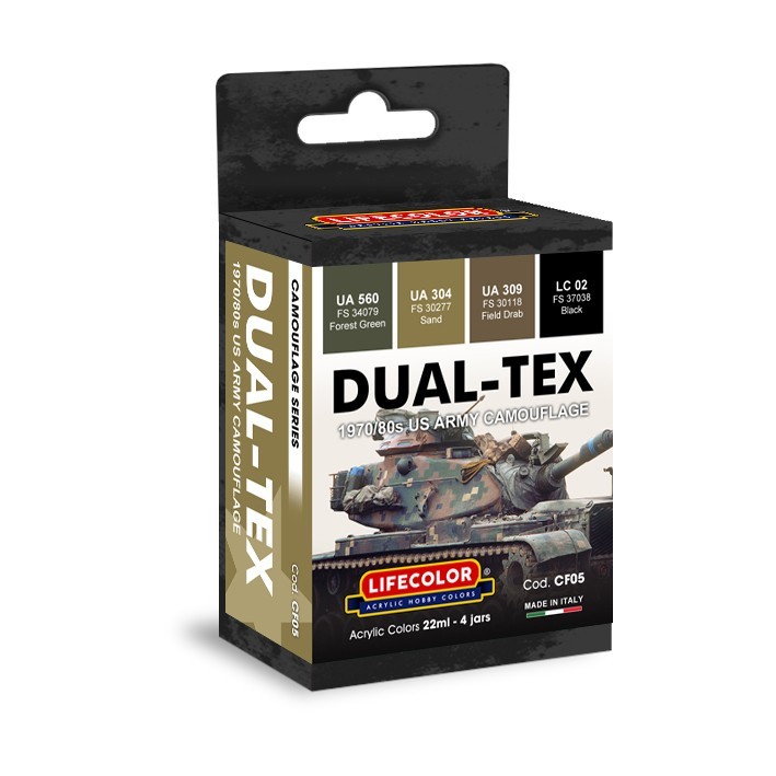 CF05 	DUAL-TEX 1970/80 US Army Camouflage