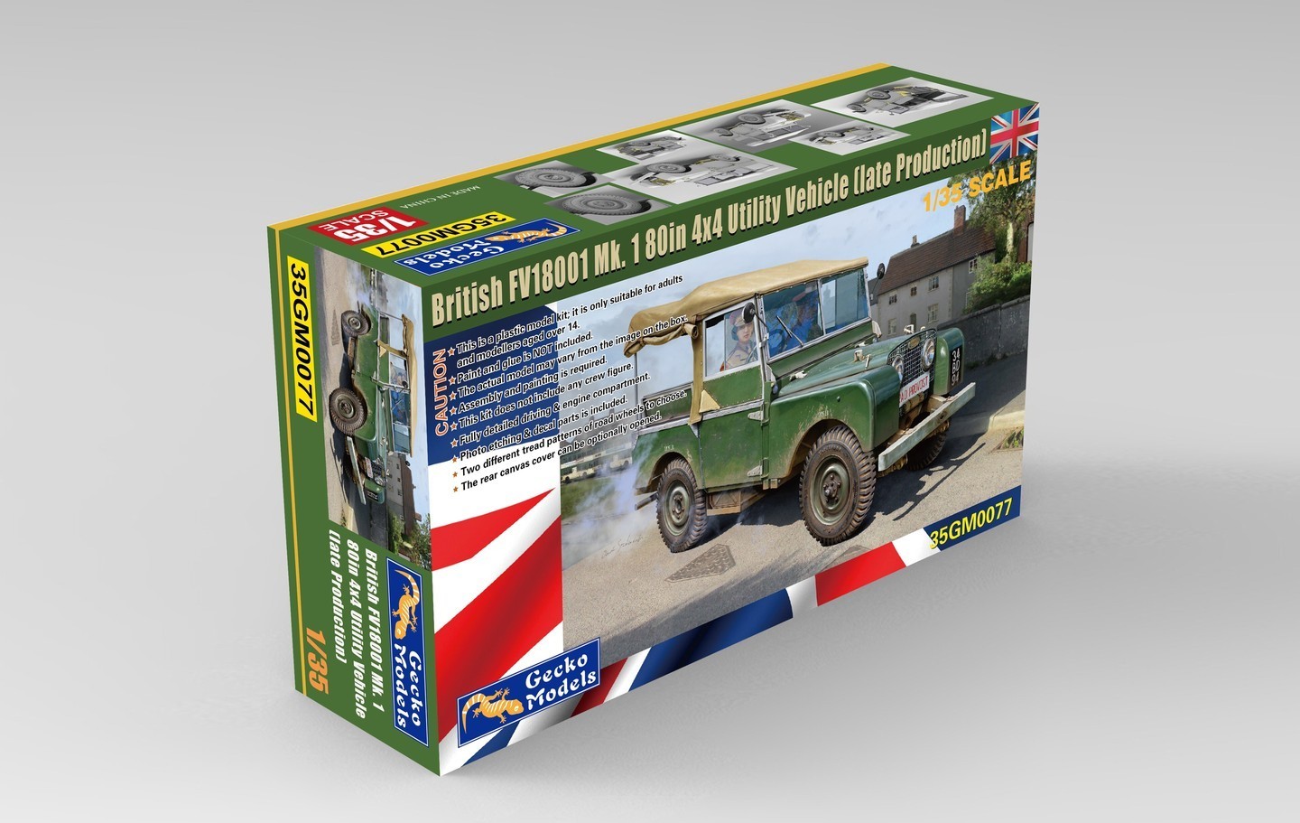 35GM0077  1/35 British FV18001 Mk. 1 80in 4x4 Utility Vehicle (late Production)