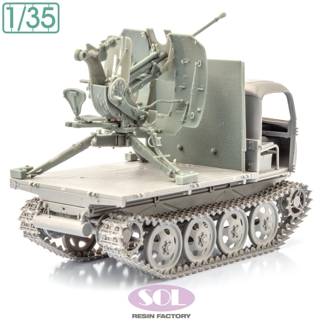 MM891 Gebirgs flak38 auf RSO conversion kit